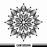 Mandala SVG Cut Files Mandala Art PNG Vector DXF