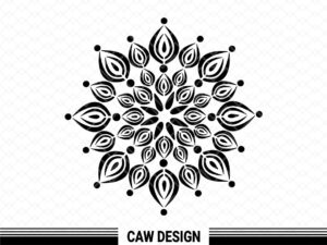 Mandala SVG Cut Files Mandala Art PNG Vector DXF