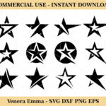 Star Bundle, Star, Star Cut Files For Cricut, Star Clipart