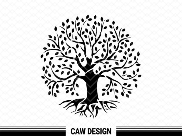 Yggdrasil Tree Of Life SVG file