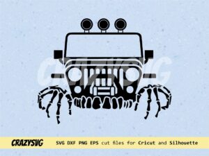 halloween jeep svg