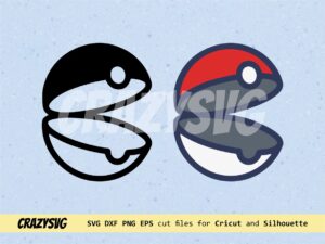 open pokeball svg