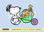 snoopy easter egg svg file