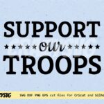 support our troops svg