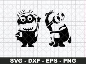 2 Minions svg