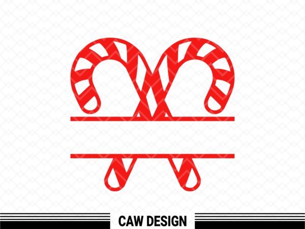 Candy Canes SVG