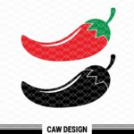 ClipartWarehouse - Chili Pepper SVG jpg