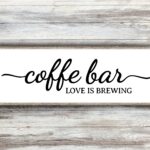 Coffee Bar Sign SVG PNG EPS Vector