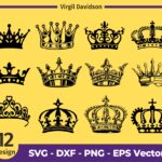 Crown Cricut, Royal Crown, King Crown, Queen Crown SVG