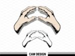 Hand Gesture SVG, vector