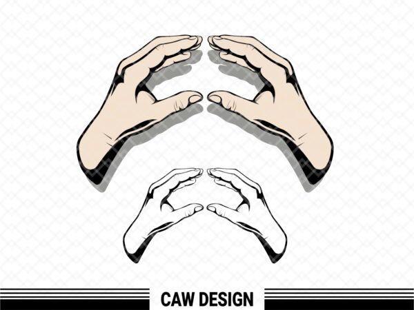 Hand Gesture SVG, vector