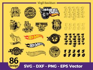 Hot Wheels SVG Bundle Team Hotwheels Diecast PNG hw collector