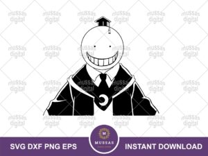 Koro Sensei Assassination Classroom SVG Vector