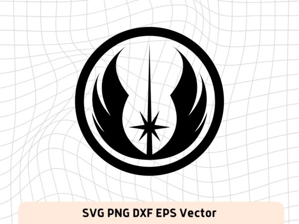 Star Wars Jedi Symbol Icon SVG