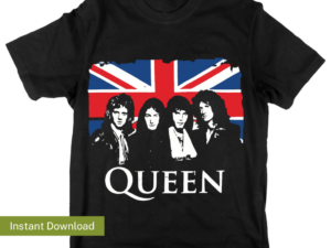 queen shirt design vector music queen band png sublimation design