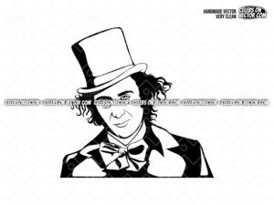 willy wonka vector