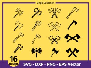 Axe SVG Bundle, Lumberjack SVG Cricut, Axe Logo