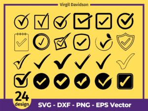 Check Mark, Check Box, Checklist SVG Bundle