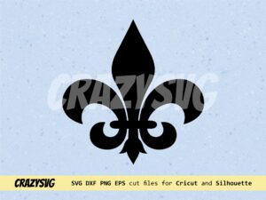 Fleur De Lis SVG Cricut