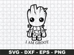 I Am Groot SVG