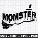 Momster Halloween SVG Cricut File