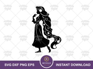 Rapunzel SVG