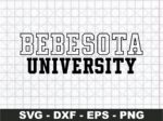 Bebesota University SVG