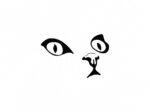 Cat Eyes SVG Pussy Cat Eyes Cute JPG