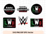 Eddie Guerrero SVG Cut File Bundle Include PNG EPS DXF