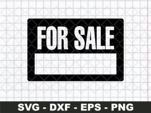 For sale sign svg