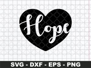 Hope-Love-Cut-Files-Cricut-CNC-Laser-Cutting