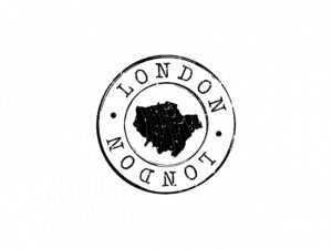 London Passport Stamp, London Stamp JPG