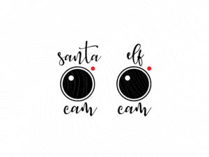 Santa Cam Svg Elf Cam Christmas JPG