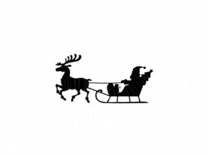 Santa Claus svg, Santa Reindeer JPG