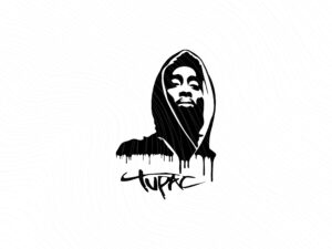 TuPac 2Pac Shakur Silhouettes JPG