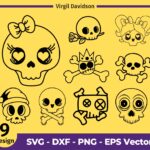 Cute-Skull-SVG-Kawaii-Skull-svg-Emo-Skull-svg-Heart-Skull