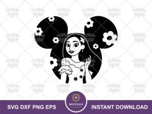 Disneyland-Ears-Encanto-Isabela-SVG-PNG-EPS-Vector