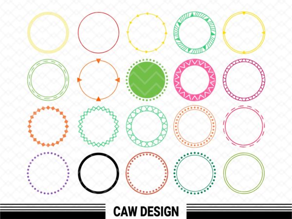 MONOGRAM-FRAMES-SVG-monogram-Svg-Circle-Frames-Svg-Frame-Svg-Circle-Frame