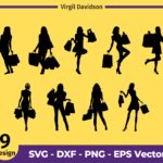 Shopping-Girl-SVG-Cut-Files-Shopping-Girl-Silhouette-Sexy-Girl