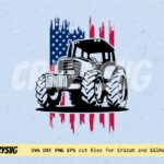 Tractor-SVG-Us-flag-American-Farmer