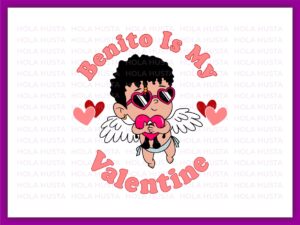 Bad-Bunny-Heart-Valentine-Cupid-Benito-Is-My-Valentine-SVG