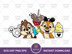 Chip-and-Dale-SVG-Disneyland-snacks