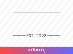 EST-2023-Template-Cricut-Black-Rectangle-svg