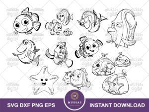 Finding-Nemo-Outline-Clipart-Image-Nemo-SVG