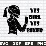 Girl-Yes-Biker-SVG