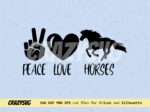 Horse-SVG-Peace-Love-Horses