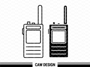 Walkie-Talkie-SVG-Talk-Radio-Hand-Radio-Walkies-Clipart-Vector