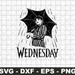 Wednesday-Addams-SVG-Cut-Files