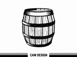 Wooden-Barrel-Beer-SVG-Keg-Beer-Barrel-Whisky-Barrel-Clipart