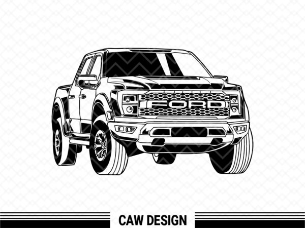 raptor-car-pickup-truck-SVG-Cricut